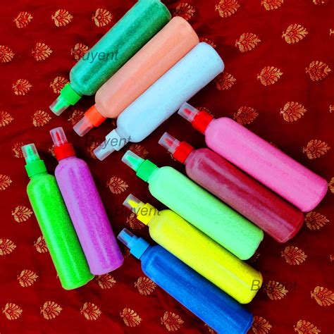 Buy Buyent Rangoli Colour Powder Bottle Colour for Rangoli Designs ...