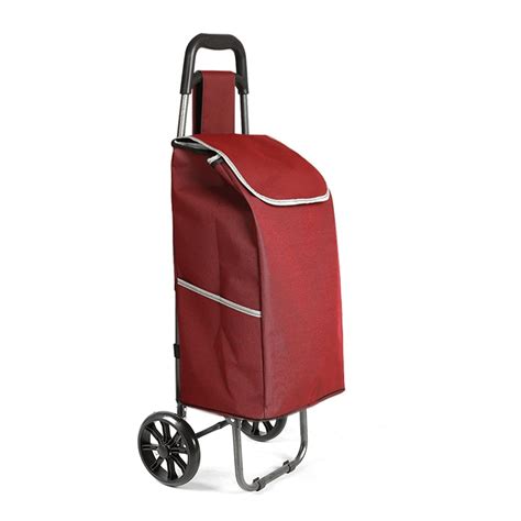 Buy Cart Folding Shopping Cart, Small Utility Cart Pull Cart Portable ...