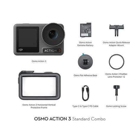 DJI Osmo Action 3 Standard Combo – NewUnbox