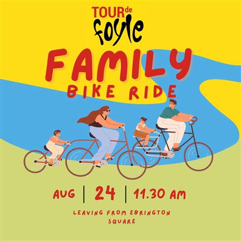 Tour de Foyle Family Bike Ride, Ebrington Square, Londonderry, BT47 6 ...