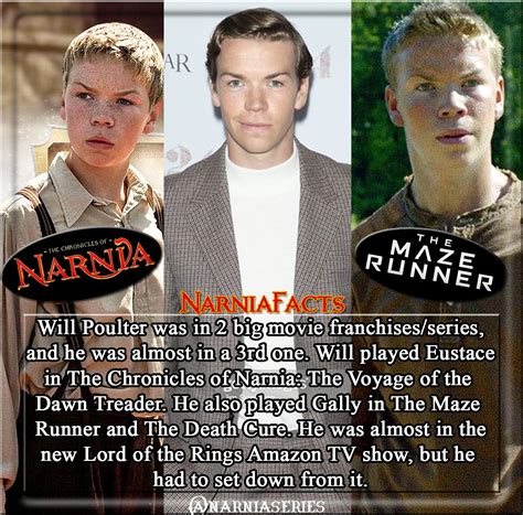 Will Poulter Narnia Will Poulter Attends The Premiere Of Narnia: The