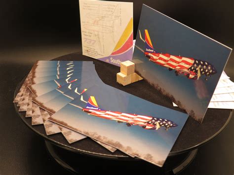 Southwest Airlines 737-800 Set of 25 Airplane Trading Cards 2.5x 3.5 ...