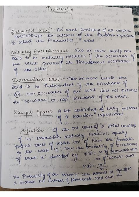 Probability - third semester math solved - Statistics, Probability ...
