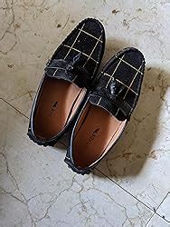 Buy Big Fox Men's Driving Check Loafers (Brown, Numeric_6) at Amazon.in