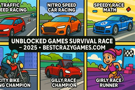 Unblocked Games Survival Race —full Send - Play the Best Crazy Games ...