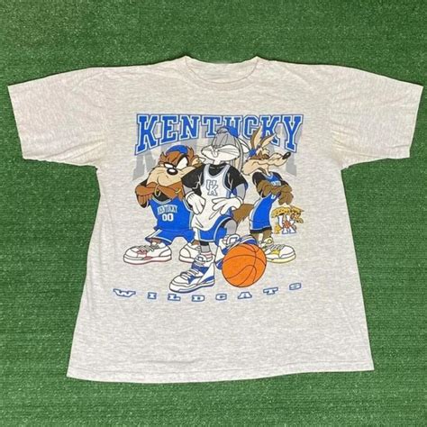 Vintage 90s University of Kentucky Wildcats T-shirt,... - Depop