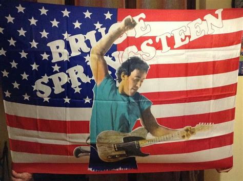 Image result for Springsteen American Flag