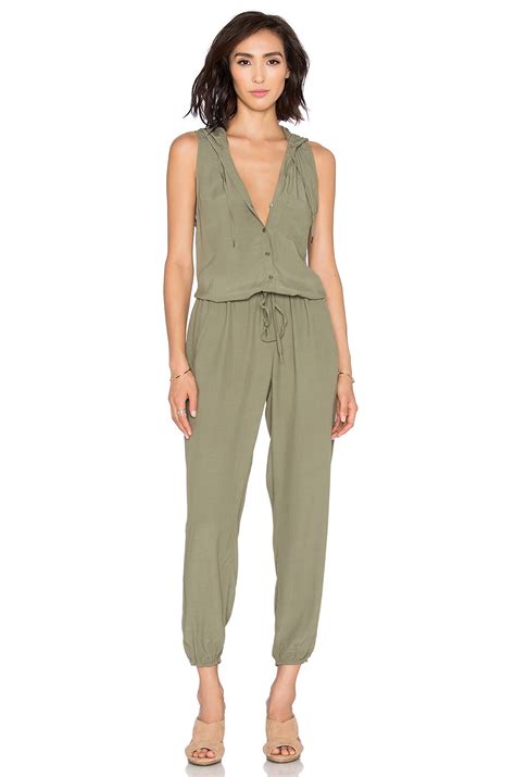 Soft Joie Biltmore B Jumpsuit in Deep Lichen Green | REVOLVE