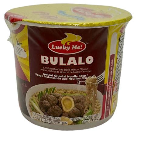 Lucky Me Pancit Canton Bulalo Beef Noodle Soup 40g – North Shore Asian Mart