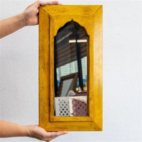 Hanging wall mirror | modern jharokha | antique mirror | rustic wall ...