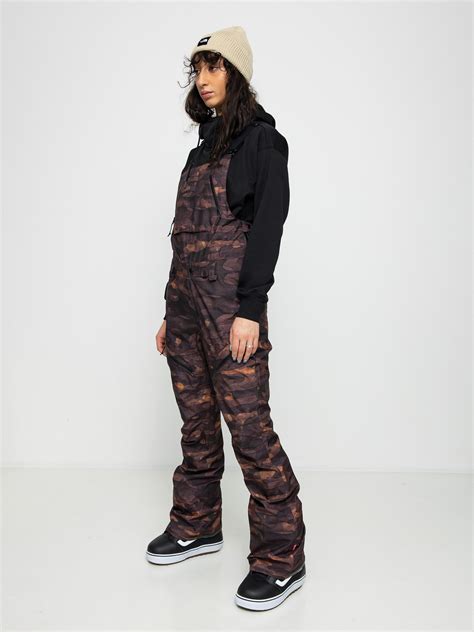 Volcom Elm Stretch Gore Bib Overall Snowboard pants Wmn - camo (dusk camo)