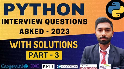 Image result for YouTube Python Interview Questions
