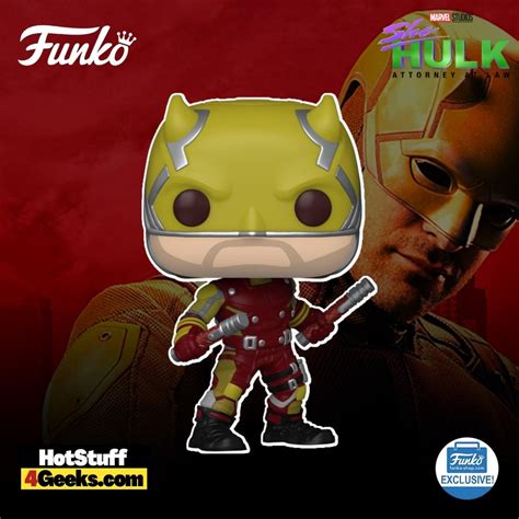 2023 NEW Daredevil in Yellow Suit Funko Pop! Exclusive