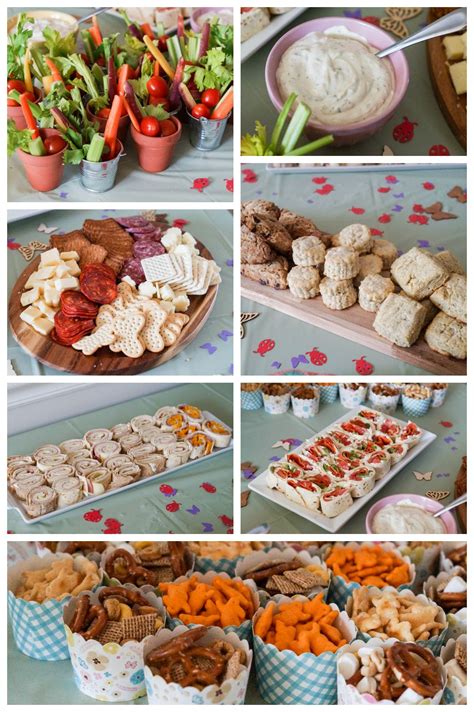 Happy 1st Birthday Claire! | Spring Garden Birthday Party Food