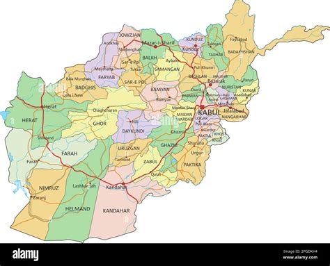 Ethnographic Map Of Afghanistan