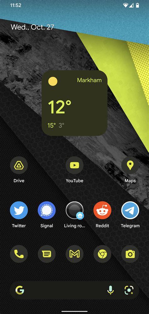 Image result for Android 12 Home Screen