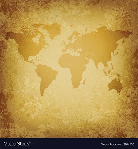 Blank Old World Map Vector 的图像结果