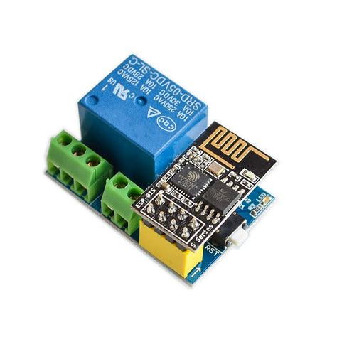 IOT ESP8266 ESP01S WiFi 5V 1 Channel Relay Module Remote Control Switch ...