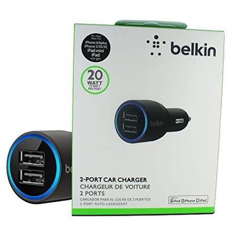 Belkin Dual USB Car Charger : Amazon.in: Electronics
