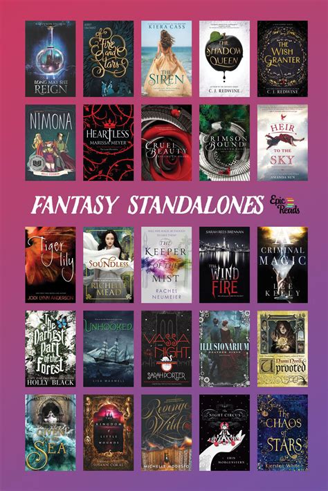 28 Standalone Fantasy Books for When You Can’t Commit | Book club books ...