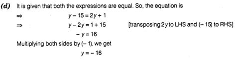 Image result for NCERT Class 7 Maths Simple Equations