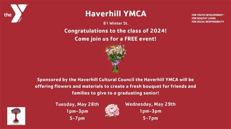 Make a Graduating Senior a Bouquet - FREE Event!, 81 Winter Street ...