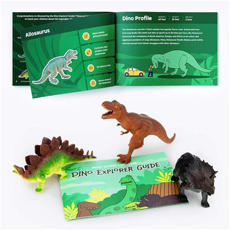 Boley 12 Pack 9-Inch Educational Dinosaur Toys - India | Ubuy