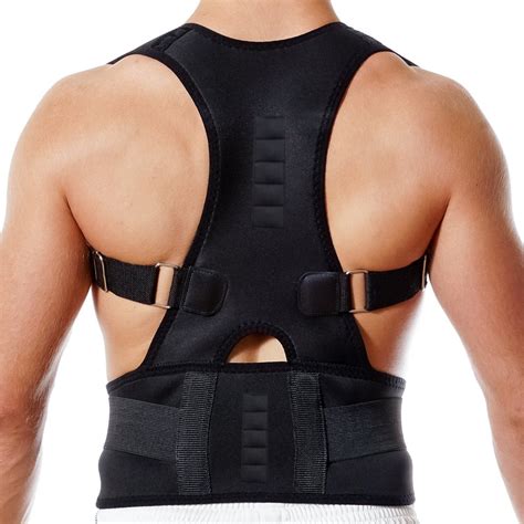Magnetic, Full-back Posture Corrector and Back Brace (S,M,L,XL,XXL ...