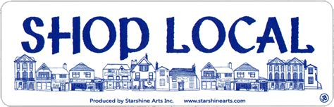 Buy Local Bumper-Sticker 的图像结果