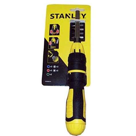 Stanley STHT68010 8 Ratcheting Screwdriver with 10 Bits Price in India ...