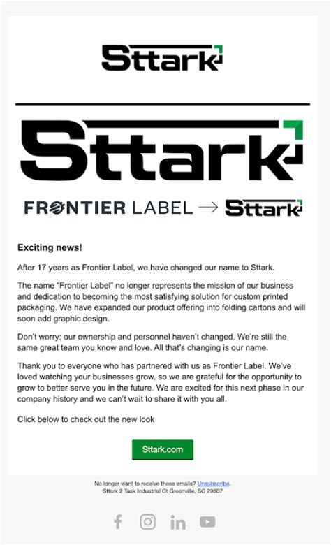 40 Rebranding Announcement Email Examples I Love (For Your Inspiration ...