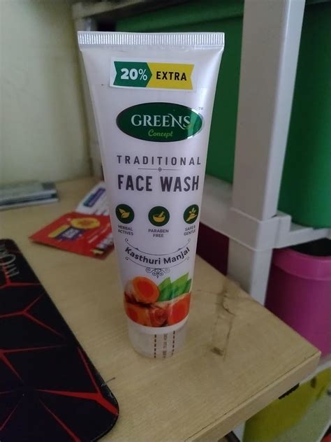 Green’s Concept Traditional Kasthuri Manjal (Wild Turmeric) Face Wash ...