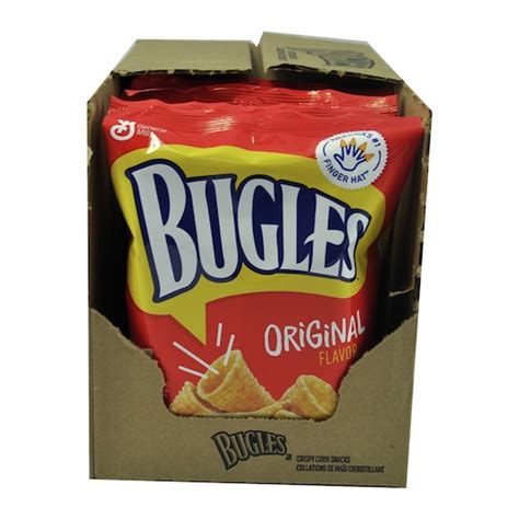 Bugles Original Crispy Corn Snacks, 3 Ounce - 6 Per Case