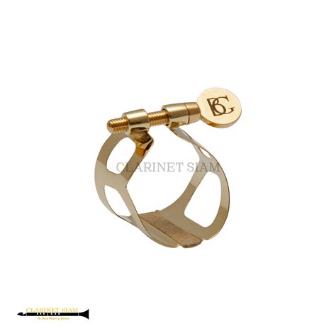 BG FRANCE TRADITION LIGATURES L81 Eb CLARINET (24k Gold plated ...