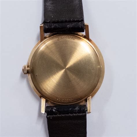 14K Gold Vintage Hamilton Watch