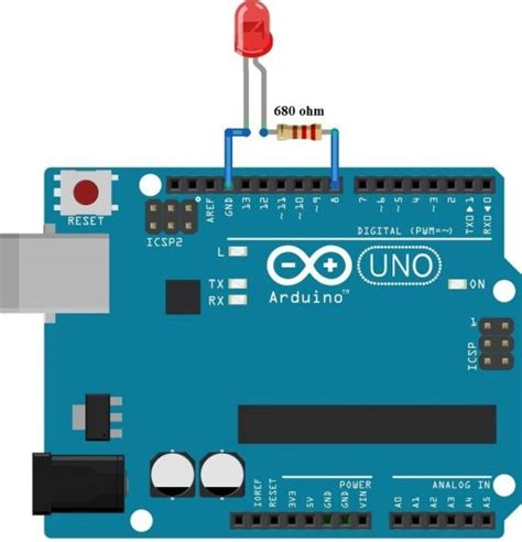 Image result for Arduino Uno Wi-Fi Simple LED Program