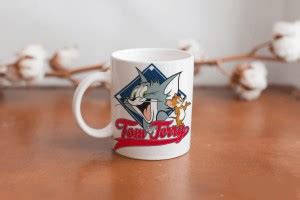 Theartofcraft TOM & JERRY Cartoon mug Ceramic Coffee (350 ml) Ceramic ...
