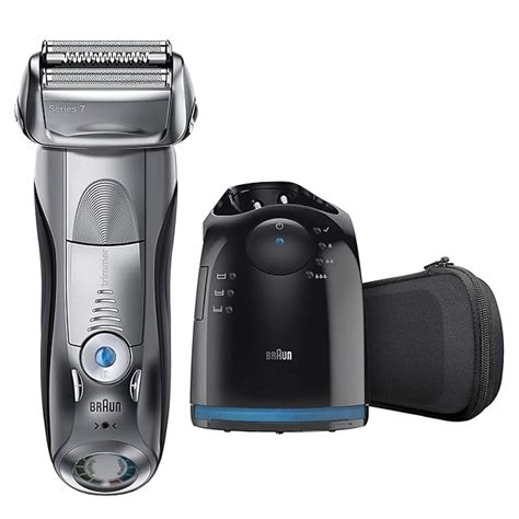 Braun Series 7 790cc Electric Foil Shaver with Clean and Charge station ...