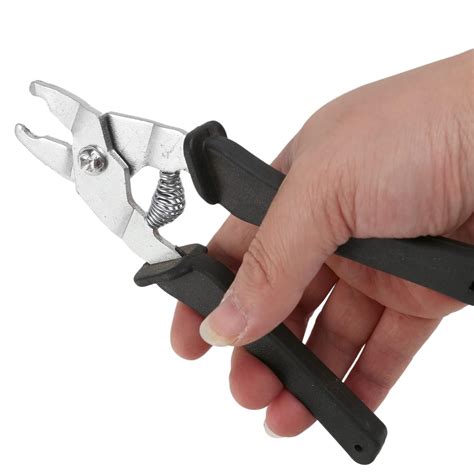 Awraaq Hog Ring Plier Tool With 200 Galvanized Hog M Clips Staples ...