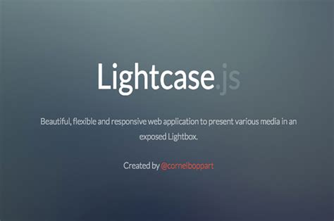 Light Box JavaScript/HTML5 的图像结果