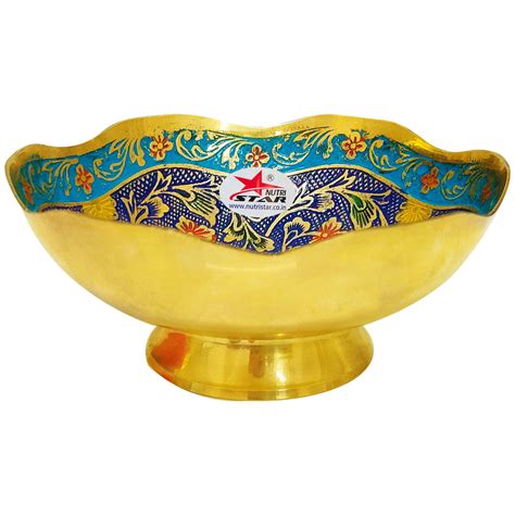 Gift Bowl, Brass Turkish Bowl, Fruit Bowl (Set of 10) – Nutristar