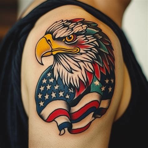American Traditional Eagle