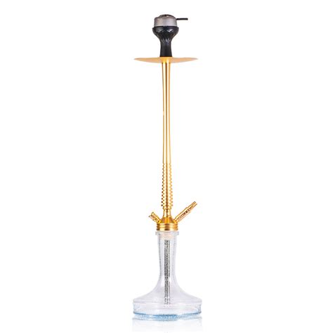 Buy MKS Hookah with Radium Base - Gold | Thugs Shisha – shopdop.in
