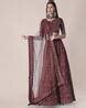 Buy Maroon Lehenga Choli Sets for Women by WARTHY ENT Online | Ajio.com