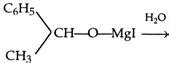 1-phenyl ethanol can be prepared by the reaction of C6H5CHO with