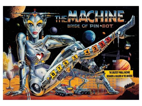 Image result for The Machine Bride of Pinbot