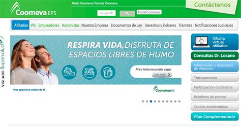 Coomeva EPS: Cómo usar los servicios en línea y teléfonos