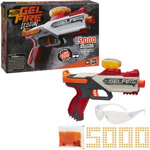 Nerf Pro Gelfire Legion Spring Action Blaster, W/ Gelfire Rounds ...