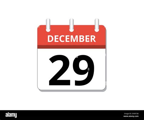 Twenty ninth december Stock Vector Images - Alamy