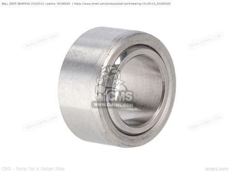 BALL JOINT BEARING 15X25X13 for 380 EXC Australia 2002 - order at CMSNL